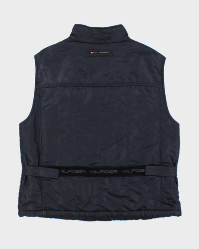 Vintage 2000's Tommy Hilfiger Multi Pocketed Lined Gilet - XL