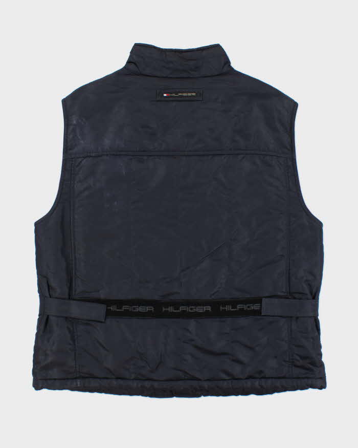 Vintage 2000's Tommy Hilfiger Multi Pocketed Lined Gilet - XL