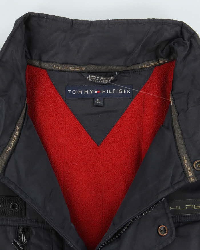 Vintage 2000's Tommy Hilfiger Multi Pocketed Lined Gilet - XL