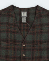 Vintage 2000's GAP Recycled Wool Gilet - M