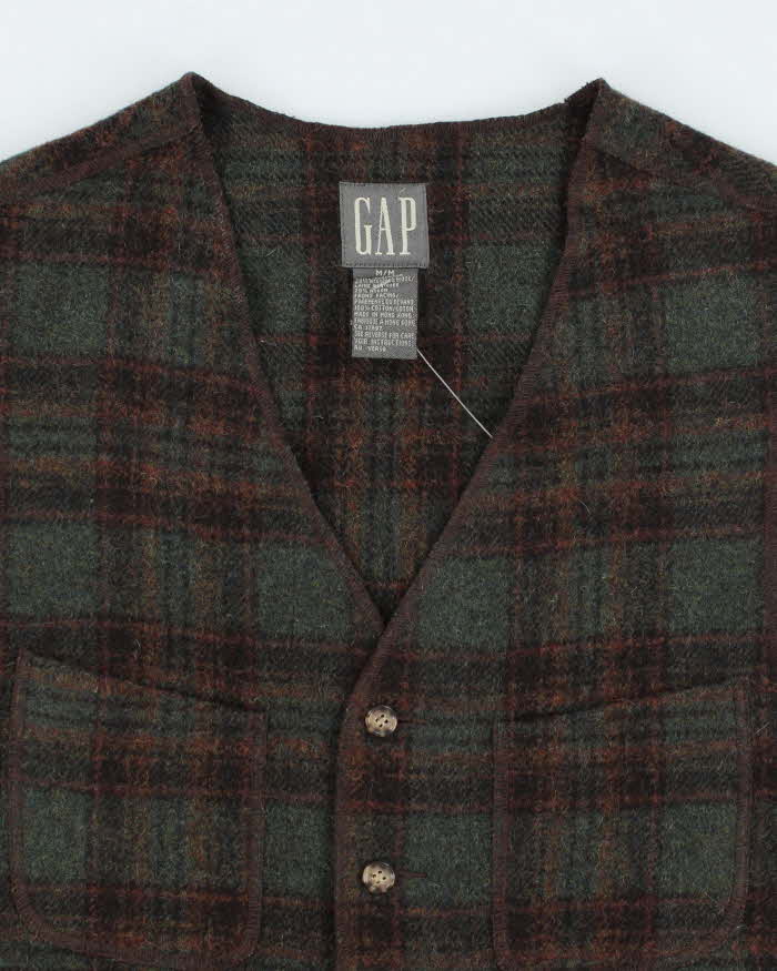 Vintage 2000's GAP Recycled Wool Gilet - M