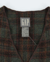 Vintage 2000's GAP Recycled Wool Gilet - M