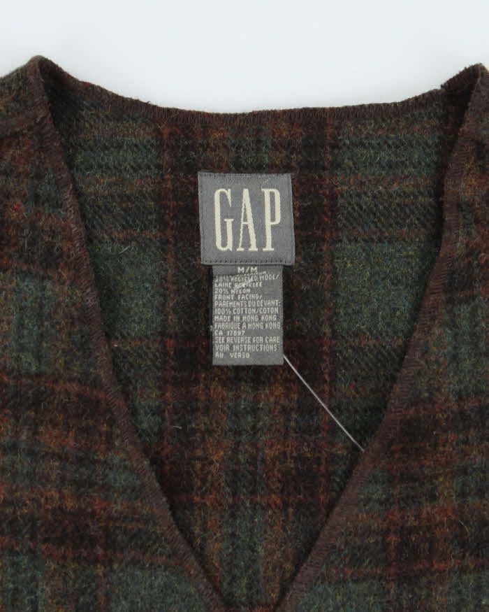 Vintage 2000's GAP Recycled Wool Gilet - M