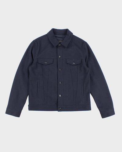 Vintage Y2K Massimo Dutti Snap Button Harrington Jacket - L