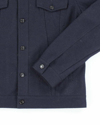 Vintage Y2K Massimo Dutti Snap Button Harrington Jacket - L