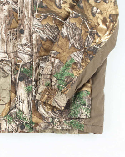 Vintage 2000's Real Tree Camouflage Insulated Hooded Jacket - L