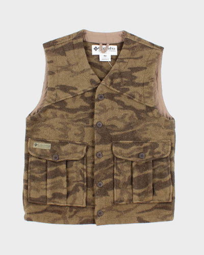 Vintage 2000's Columbia Camouflage Insulated Gilet - M