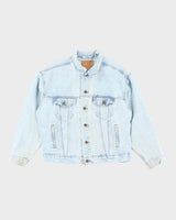 Vintage 90's Levi's Light Wash Oversized Denim Jacket - XL