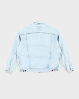 Vintage 90's Levi's Light Wash Oversized Denim Jacket - XL
