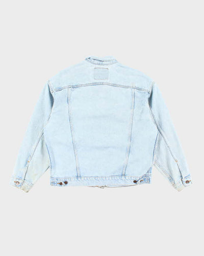 Vintage 90's Levi's Light Wash Oversized Denim Jacket - XL