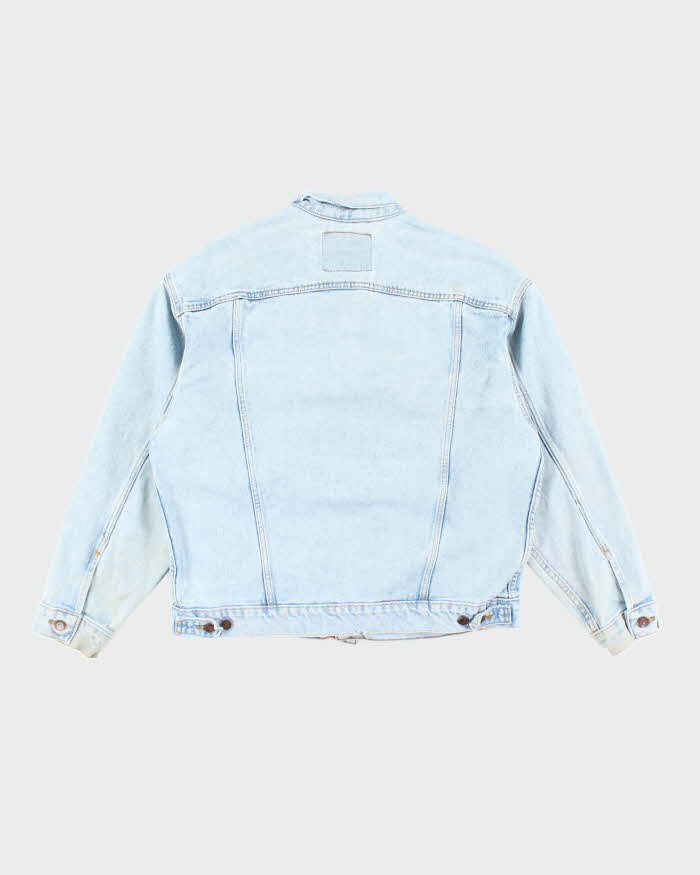 Vintage 90's Levi's Light Wash Oversized Denim Jacket - XL