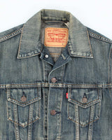 Vintage 2000's Levi's Dark Wash Denim Jacket - S
