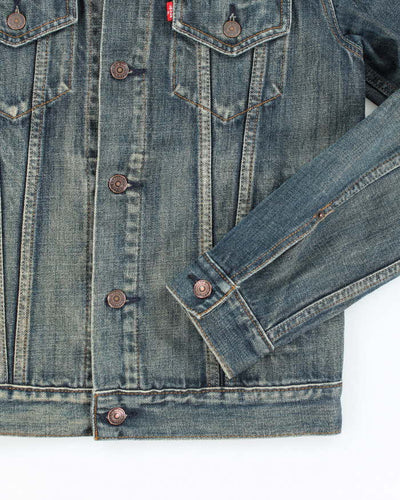 Vintage 2000's Levi's Dark Wash Denim Jacket - S