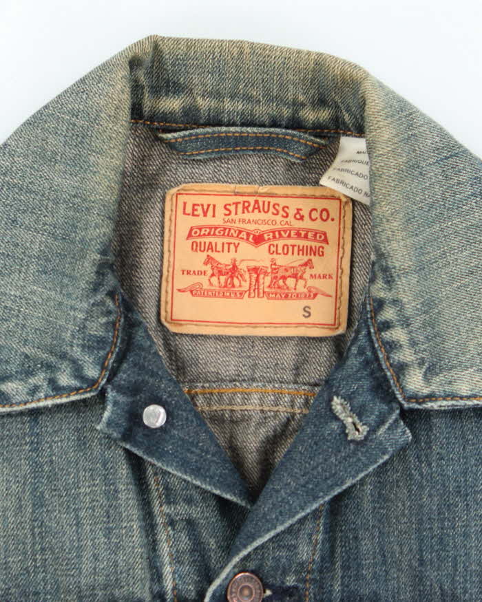 Vintage 2000's Levi's Dark Wash Denim Jacket - S