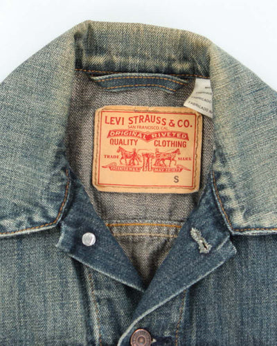 Vintage 2000's Levi's Dark Wash Denim Jacket - S