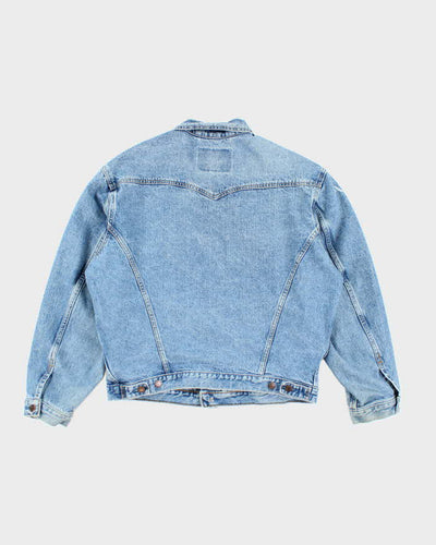 Vintage 90's Levi's Medium Wash Oversized Denim Jacket - M
