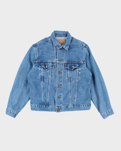 Vintage 80's Levi's Orange Tab Medium Wash Denim Jacket - M