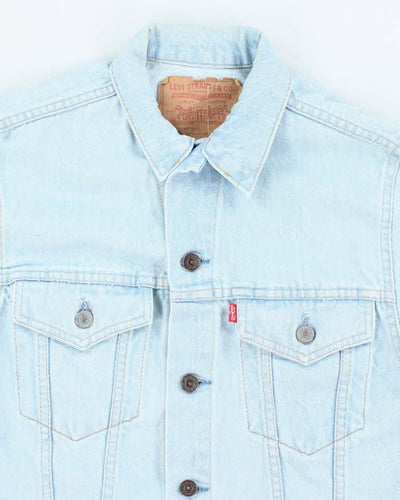 Vintage 80's Levi's Ultra Light Wash Denim Jacket - S