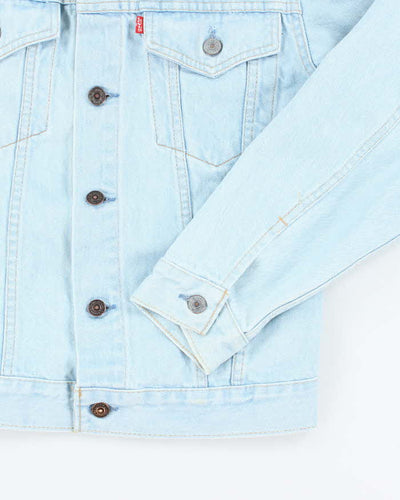 Vintage 80's Levi's Ultra Light Wash Denim Jacket - S