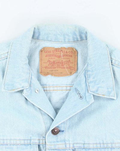 Vintage 80's Levi's Ultra Light Wash Denim Jacket - S