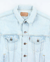 Vintage 90's Levi's Light Wash Denim Jacket - S