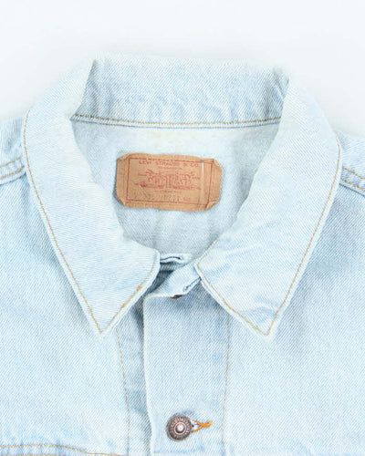 Vintage 90's Levi's Light Wash Denim Jacket - S