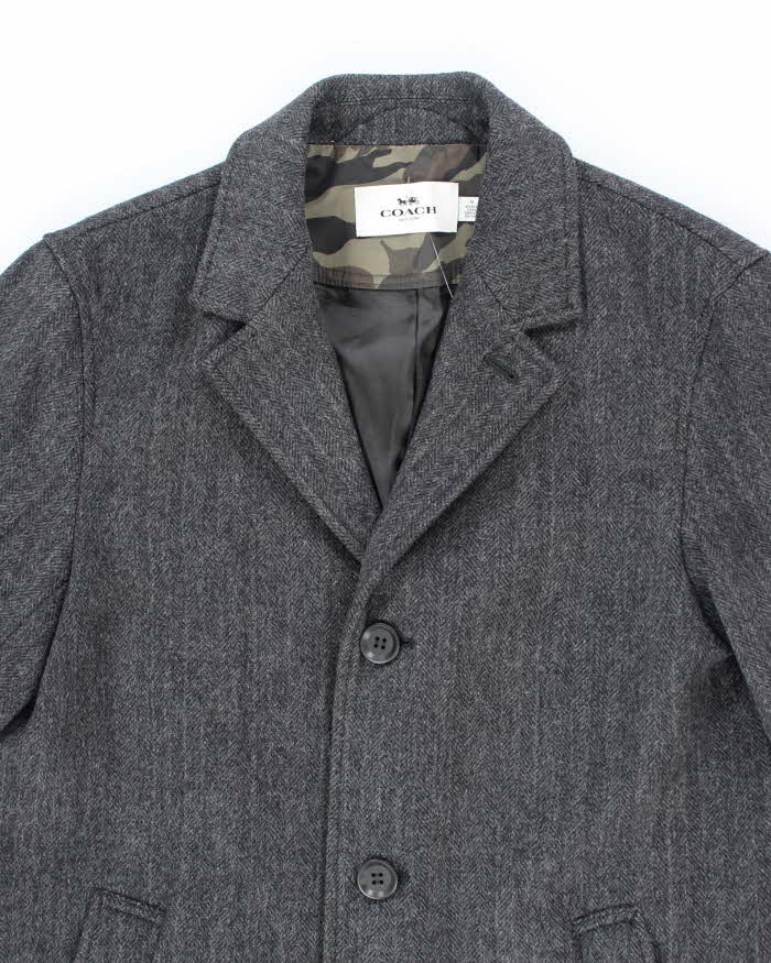 Vintage 2000's Coach Insulated Heavyweight Overcoat - M
