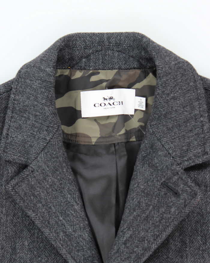 Vintage 2000's Coach Insulated Heavyweight Overcoat - M