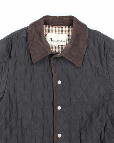 Vintage 2000's Aquascutum Insulated Snap Button Jacket - M