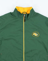 Vintage 2000's Reebok Edmonton Elks Canadian Football Windbreaker Jacket - M
