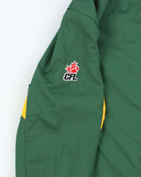 Vintage 2000's Reebok Edmonton Elks Canadian Football Windbreaker Jacket - M