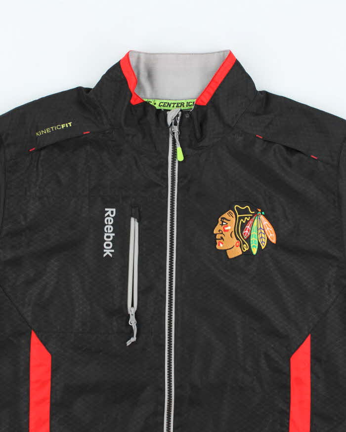 Vintage 2000's Reebok Chicago Blackhawks NHL Windbreaker Jacket - M