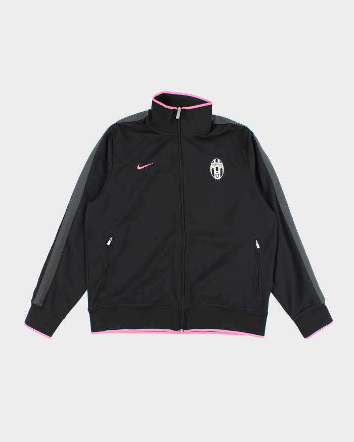 Vintage Nike Juventus Pink &amp; Black Track Jacket - XL