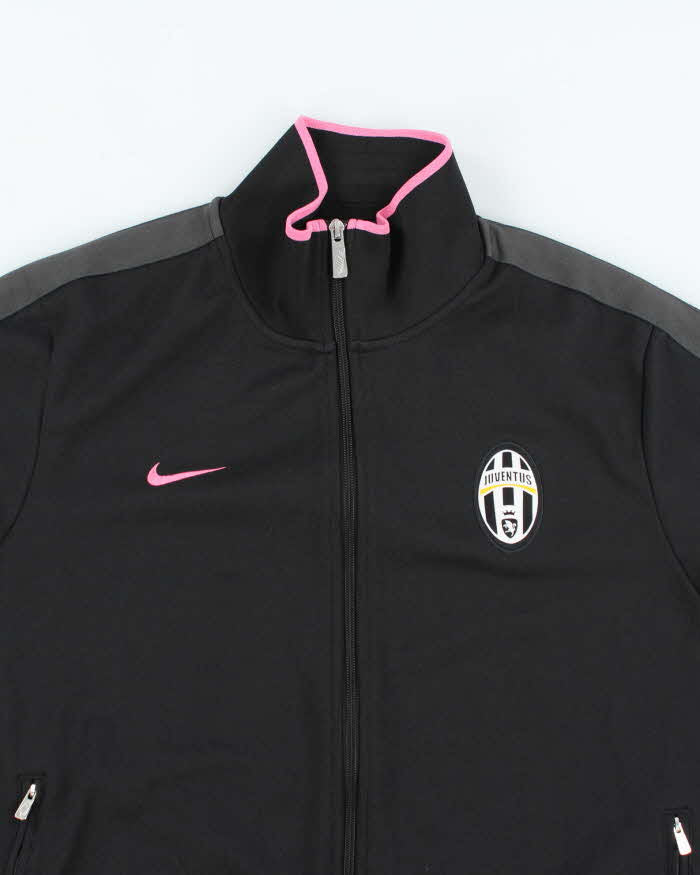 Vintage Nike Juventus Pink & Black Track Jacket - XL