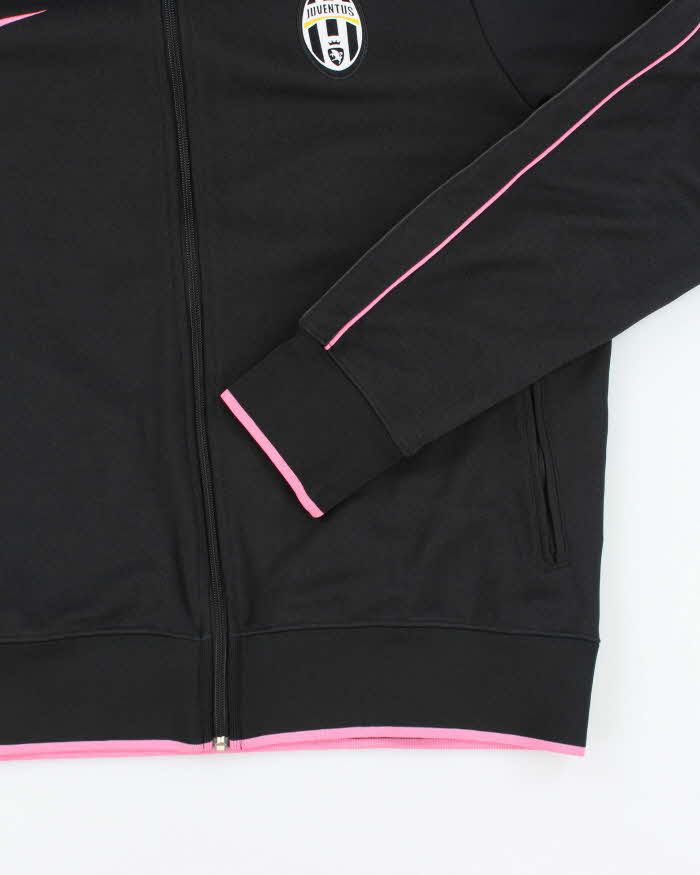 Vintage Nike Juventus Pink & Black Track Jacket - XL