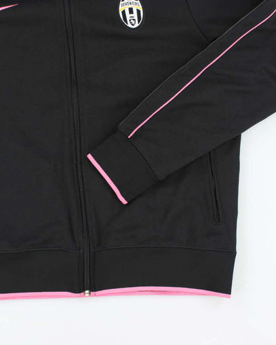 Vintage Nike Juventus Pink & Black Track Jacket - XL