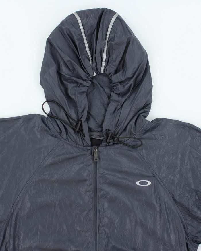 Vintage 2000's Oakley Lightweight Hooded Shell Jacket - S