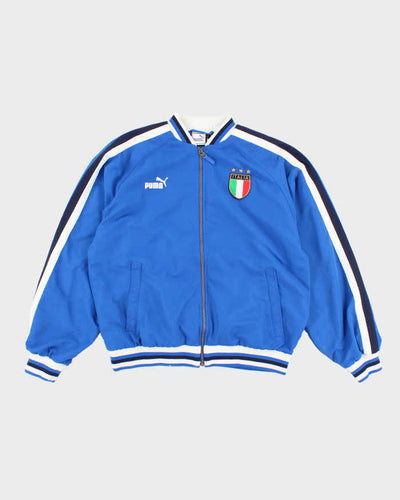 Vintage 90's Puma Italy Football Track Jacket -  M