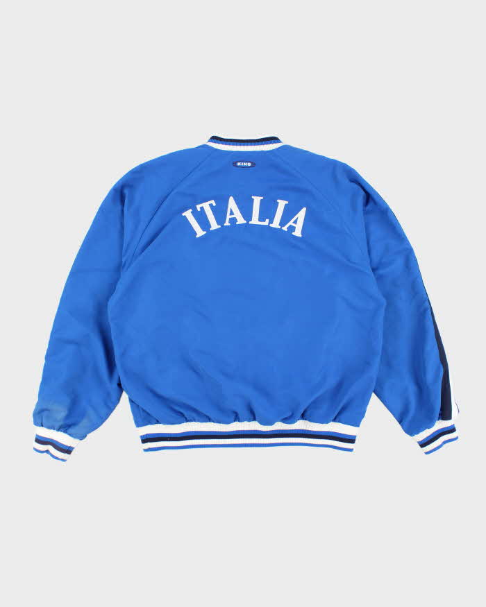 Vintage 90's Puma Italy Football Track Jacket -  M