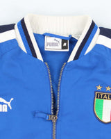 Vintage 90's Puma Italy Football Track Jacket -  M