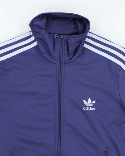 Vintage Y2K Adidas Three Stripe Track Jacket - M