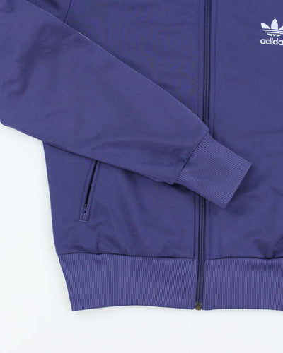 Vintage Y2K Adidas Three Stripe Track Jacket - M