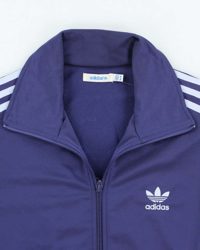 Vintage Y2K Adidas Three Stripe Track Jacket - M