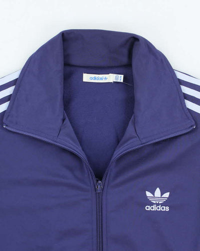 Vintage Y2K Adidas Three Stripe Track Jacket - M