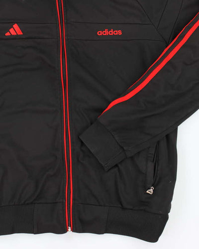 Vintage Y2K Adidas Three Stripe Track Jacket - M