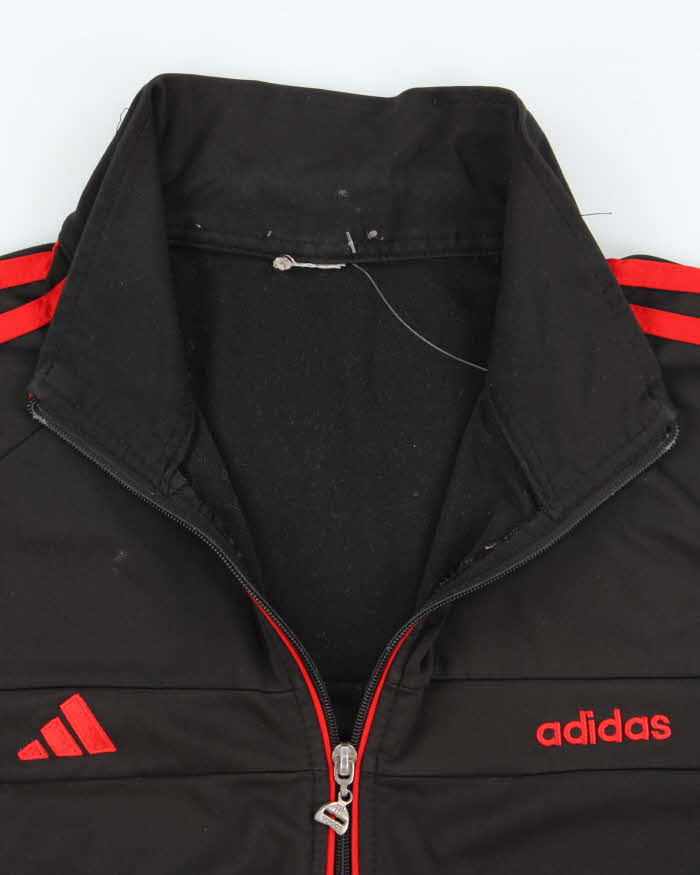 Vintage Y2K Adidas Three Stripe Track Jacket - M
