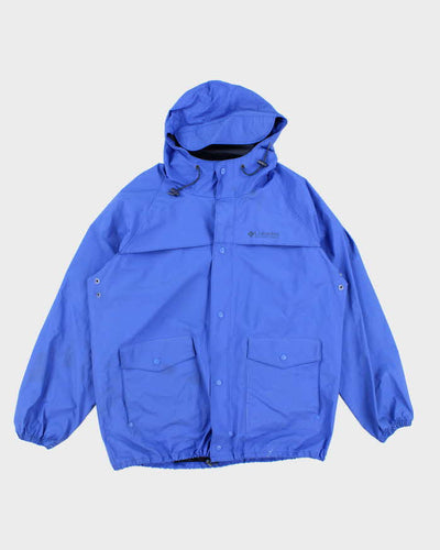 Vintage 90's Columbia Hooded Waterproof Anorak Jacket - L
