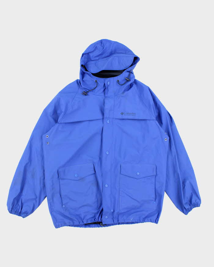 Vintage 90's Columbia Hooded Waterproof Anorak Jacket - L