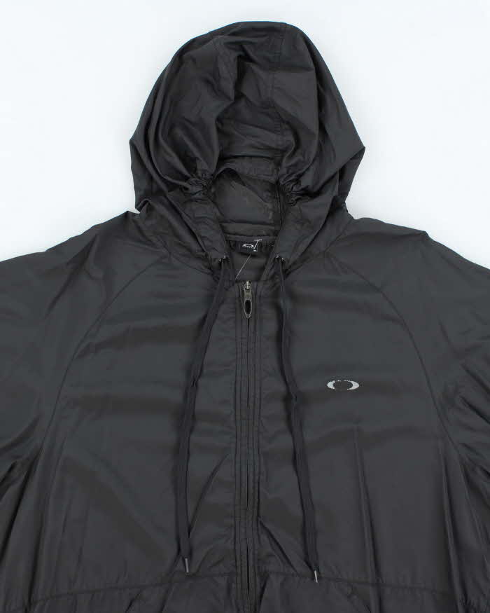 Vintage Y2K Oakley Lightweight Hooded Anorak Jacket - XL