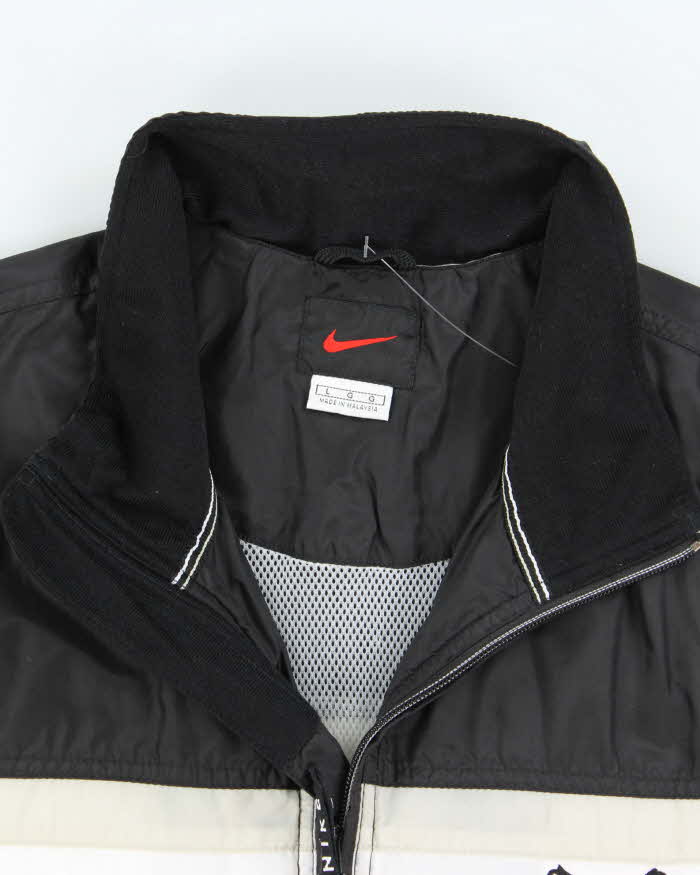 Vintage 90's Nike Embroidered Windbreaker Jacket - L